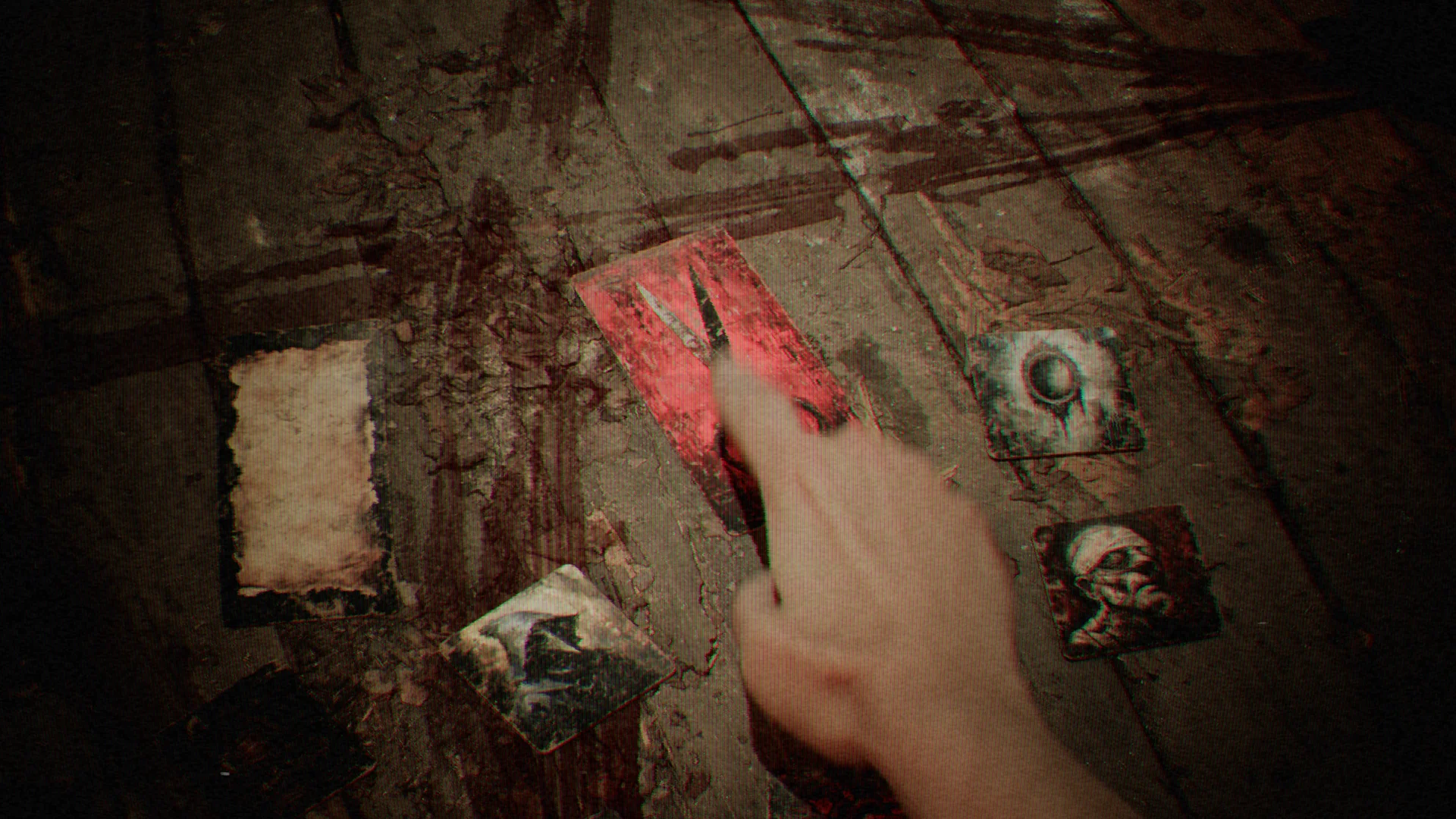 Selecting the Scissors Card